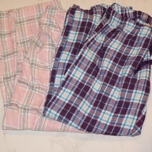 Natural Reflections ⋆ Bundle of 2 Flannel PJ Pants